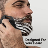 - Beard Scrubber - Silicone Facial Hair Exfoliator & Brush - Deep Cleans, Unclogs Pores, Promotes Hair Growth, & Removes Beardruff - Soft-Touch Shower & Bathroom Accessory - Charcoal