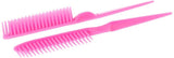 3 Row Styling Comb - Detangling, Defining & Separating Curls (Pink)