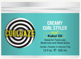 Curldaze Creamy Curl Styler with Kukui Oil 12 oz