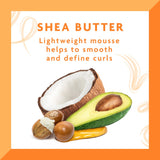 Cantu Wave Whip Curling Mousse with Shea Butter, 8.4 Fl Oz