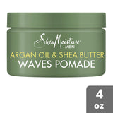 Sheamoisture Men's Waves Pomade Argan Oil and Shea for Men's with Shea Butter 4 oz