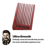 Beard Pick for Men- Wooden Comb Afro Hair Lift Combs