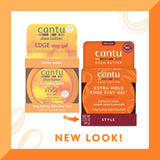 Cantu Extra Hold Edge Stay Gel, 2.25 Fl Oz