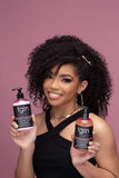 Rose Water Shampoo + Conditioner DUO - for Natural Hair - Dry Hair - Curls - Waves - Color Treated Hair - Low Porosity - Fine Hair 13Oz