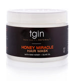 Tgin Honey Miracle Hair Mask for Natural Hair - 12 Oz - Dry Hair - Curly Hair - Type 3C and 4C Hair - Deep Conditioner