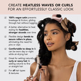 Heatless Satin Covered Flexi Rods 