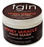 Tgin Honey Miracle Hair Mask for Natural Hair - 12 Oz - Dry Hair - Curly Hair - Type 3C and 4C Hair - Deep Conditioner