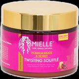 Mielle Pomegranate & Honey Moisturizing Twisting Souffle Hair Styling Cream, 12 Oz