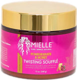 Mielle Pomegranate & Honey Moisturizing Twisting Souffle Hair Styling Cream, 12 Oz