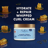 Shea Moisture Shampoo and Conditioner Set, Manuka Honey & Yogurt (13 Oz Ea) + Whipped Curl Cream (11.5 Oz) 3Pc Bundle, Hydrate and Repair Shampoo and Conditioner, Shea Moisture Curly Hair Products