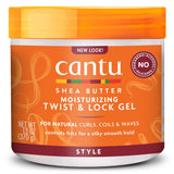 Cantu Moisturizing Twist & Lock Gel with Shea Butter 13 Fl Oz